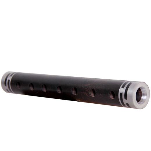 Fanchat blasen Musikinstrument Mund blasen 7 Löcher Ebenholz B flache Röhrchen Musikinstrumente Rohrpaket Paket Schilffreie Reparatur Schilfes B Flatrohr