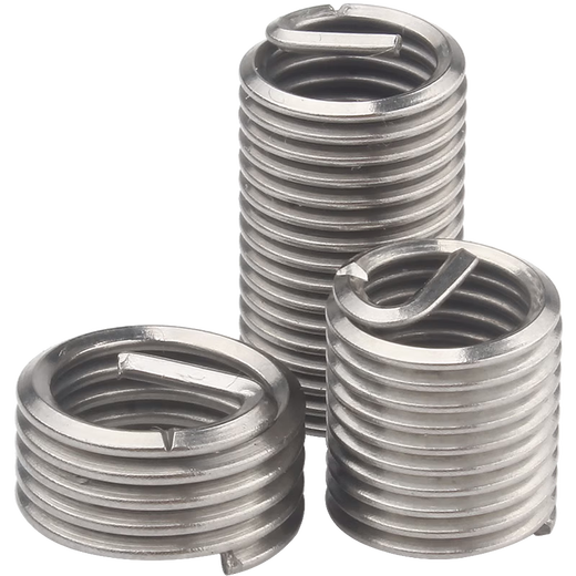 Baodefeng 304 stainless steel wire braces/wire screw sleeves/thread protective sleeves/repair screw sleeves national standard accessories M5*0.8*1D (50 pieces/5mm after installation)