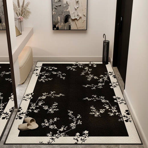 Gudie French entry door floor mat 2023 new living room door mat can be cut to enter the entrance hall and is stain-resistant Huaman Special-shaped customization contact customer service