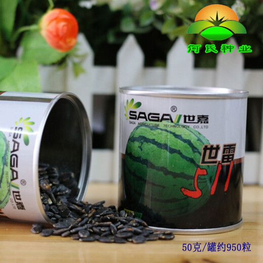 Chunzhiyunshilei 511 watermelon seeds in spring, super sweet, few seeds, thin skin, crack-resistant, special original watermelon seeds for four-season sowing base, original 50g (planted 1 acre)
