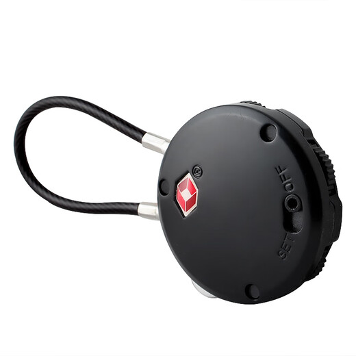 Auburn TSA Customs Lock Password Bloqueo Cable de acero Cabe Cabe Gabinete Bloqueo Bolsa de viaje Bloqueo TSA007