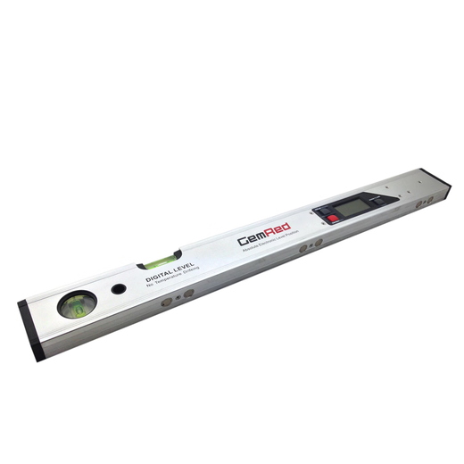 Jingrui digital display level high-precision electronic ruler aluminum alloy level angle slope ruler with magnetic measurement length 600mm