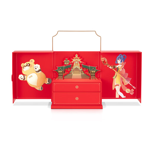 OnePlus Ace 2 Genshin Impact Custom Gift Box 18GB+512GB Lava Red Full-blooded Snapdragon 8+ Flagship Platform 1.5K Lingxi Touch Screen OPPO 5G Gaming Mobile