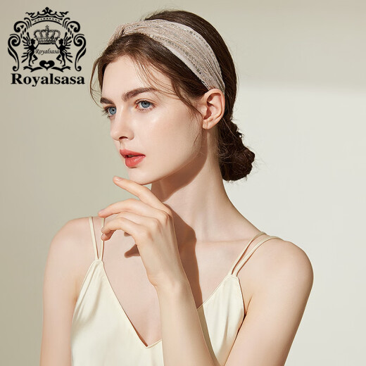 Royal Sasa Royal Sasa Diadema para mujeres Corea de borde ancho de lentejuelas Accesorios para el cabello para el cabello