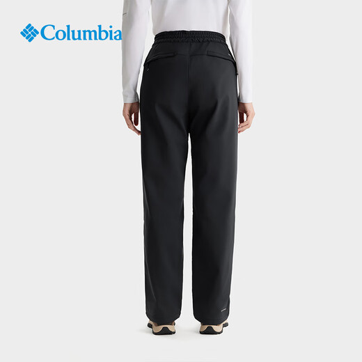 Columbia outdoor women's waterproof, dry and comfortable slim-fit brushed inner thick trousers AR9706 010 slim fit XL (170/70A)