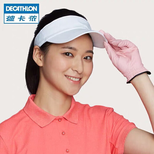 Decathlon hat men's baseball cap baseball cap women's sports trendy and warm INESIS light and thin black 2512790