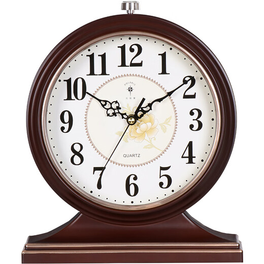 Polaris (POLARIS) wall clock, classical European clock, retro silent living room decoration table clock, creative bedroom bedside clock