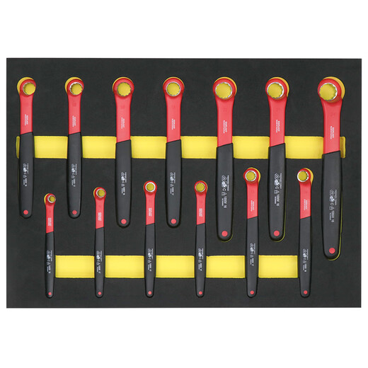 Cat opening plum blossom T-shaped ratchet wrench socket pliers screwdriver electrician scissors 1000V insulated electrician tool set 22pc ratchet wrench set 091038