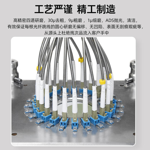 YouPuguang Field Optical Cable Outdoor Loop Basisstation Multimode Faser Jumper 2-Core 4-Core 8-Core-Halogen-freie Luftwiderstand optische Kabel Outdoor-Turm optisches Kabelfeld Optische Kabel Multimode Double Core LC-LC 10 Meter