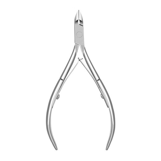 Miss Honey Manicure Dead Skin Scissors Professional Exfoliation Cuticles and Barbs Advanced Repair Scissors Pliers Stainless Steel Nail Care Tools D-501 Silver 1 piece
