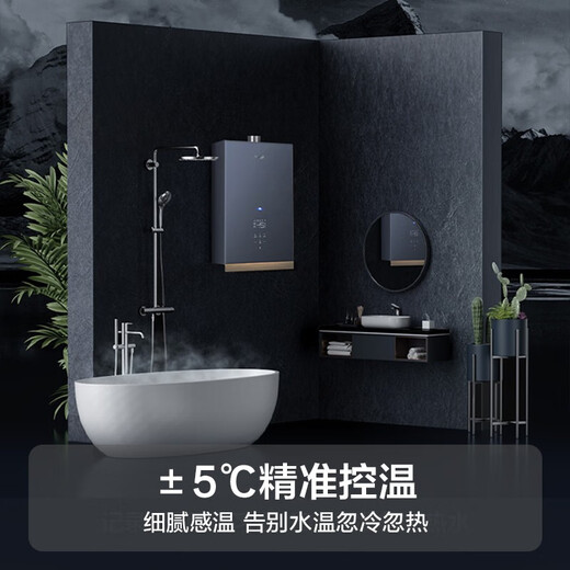 华帝（VATTI）16升燃气热水器 官方三管零冷水AI智能洗气电双断SPA按摩浴 全水路自清洁杀菌 i12201-16 16L 【杀菌自清洁零冷水】i12201-16