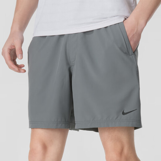 Nike (Nike) Herren Sport Set 25 Sommer Neues komfortables, atmungsaktives Polo-Hemd Kurzarm T-Shirt Fünf-Cross-Shorts Zweiteiler FN3897-010+DV9858-084 S