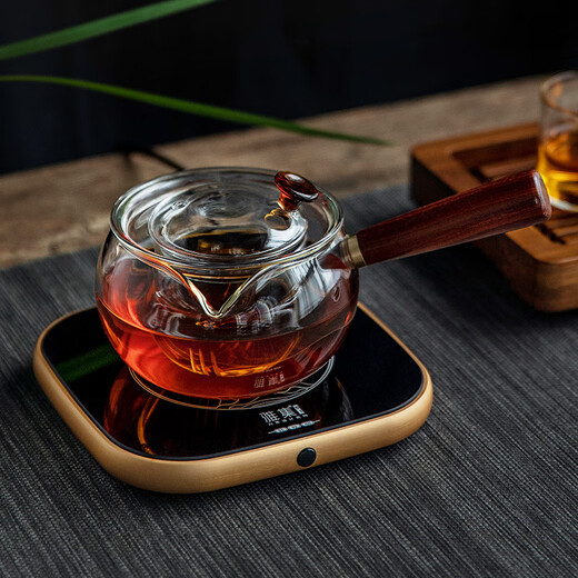Yaji heat-resistant glass teapot, side-handled teapot, high-temperature-resistant teapot, Kung Fu tea set