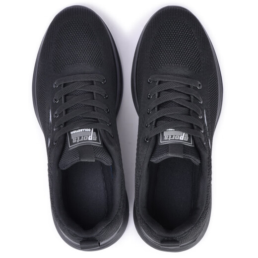 Mengxi Frühlings- und Herbst mittleren Alters und älteren Gelegenheitssportschuhe Herren Mesh Black Work Board Schuhe Herrenschuhe Sommer atmungsaktiv