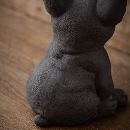 Yuxuan Creative Purple Clay Tea Pet Zodiac Dog Ornaments Boutique Can Raise Pastoral Dogs Prosperous Tea Accessories Handmade Tea Play ZL--Pastoral Dog