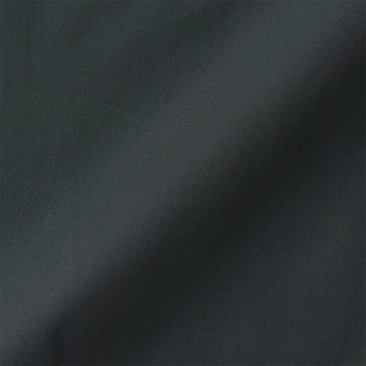 MUJI MUJI Men's Cotton Washed Poplin Shorts Casual Shorts Men's Summer Pure Cotton AED14A2S Black M