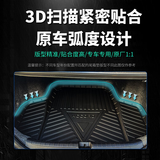 Che Xuxian 17-23 Dongfeng Peugeot 5008 TRUNK PAD TPE TPE ENTIÈREMENT ENCORTE ENCLORÉ 5 places 7 plants Auto-étanché