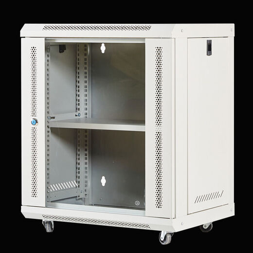 Mini small cabinet wall-mounted 9u network switching routing nas wall-mounted cabinet 6u12u monitoring chassis Hansen 4U vertical relaxation 530 high 450 deep 200