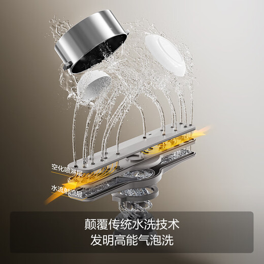 FOTILE sink dishwasher EG03 embedded sink type integrated stainless steel tank, sterilizing hot air drying, washing seafood, fruits and vegetables, first-class water efficiency, stainless steel functional tank, dishwasher on the right EG03