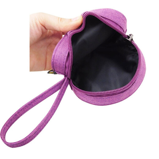 Teng Yue781 redonda de la billetera de la billetera Bolsa de la moneda Versión coreana Caja de almacenamiento de joyería de bolso simple Personalizado 781 Gray