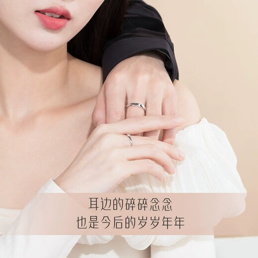 EothPT950 Platinum Moissanite Diamond Prince and Princess Couple Ring Girls Pair of Rings Birthday Gifts for Girlfriends Women's PT950 Platinum Couple Ring + Certificate