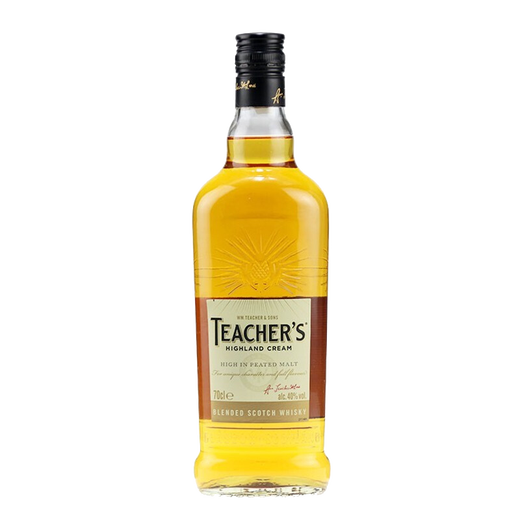 三得利（Suntory）醍池苏格兰调配威士忌TEACHERS 铁骑士威士忌700ml 英国原装进口洋酒