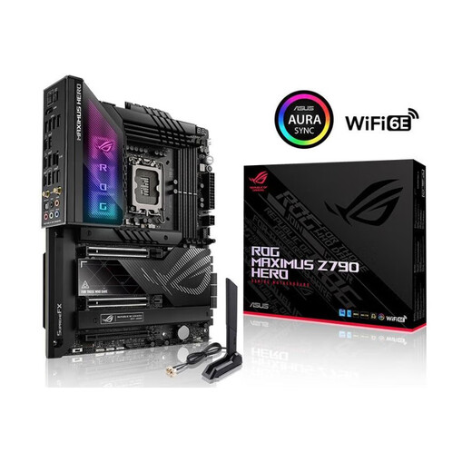 ASUS GIGABYTE MSI Z790 Z690 D4 D5 1700 PIN admite 12-14 procesadores de generación para una segunda mano 90% nueva computadora de escritorio placa base Asus Maximus Z790 Hero D5 90% NUEVO