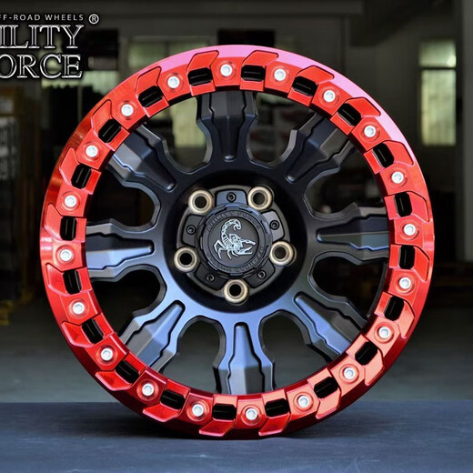 
AGILITY FORCE OFF-ROA WHEELS POVOOFF WHEELS 18-inch tank 400 Patrol tank 500 Pajero Patrol Road Cruiser Prado Tantra A728B Asian Black External Anti-Detection 18-inch 8.5J