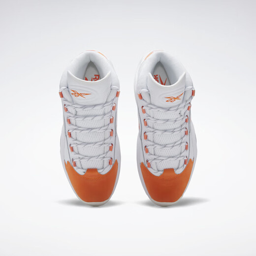 Reebok Männer und Frauen befragen Mid Orange Toe Retro Sport praktische Basketballschuhe HR1049 36