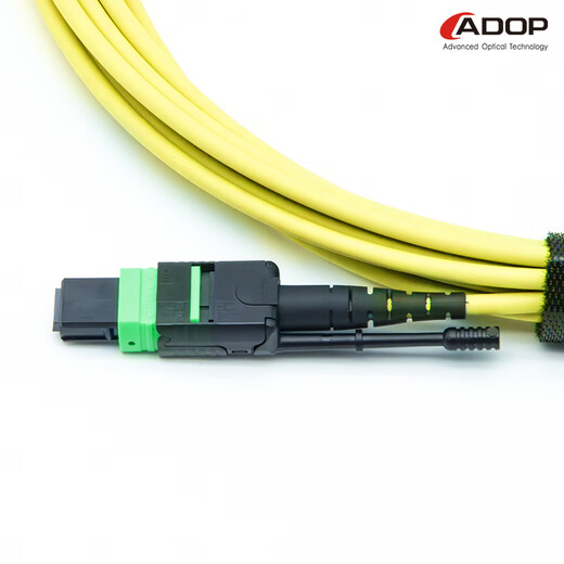 ADOP800G high-speed optical cable LC duplex single-mode OS2 400G module one-point two-fiber fiber jumper Financial grade low-latency supercomputing center/autonomous driving test field 12-core MPO(APC)-MPO(APC) 5 meters