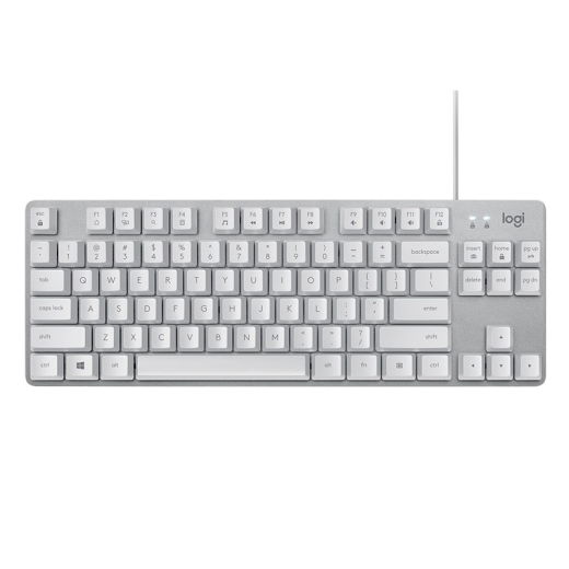 
Logitech K835 mechanical keyboard 84-key gaming keyboard G502X wired e-sports mouse Key and mouse set K835 white red axis + G502X wired mouse