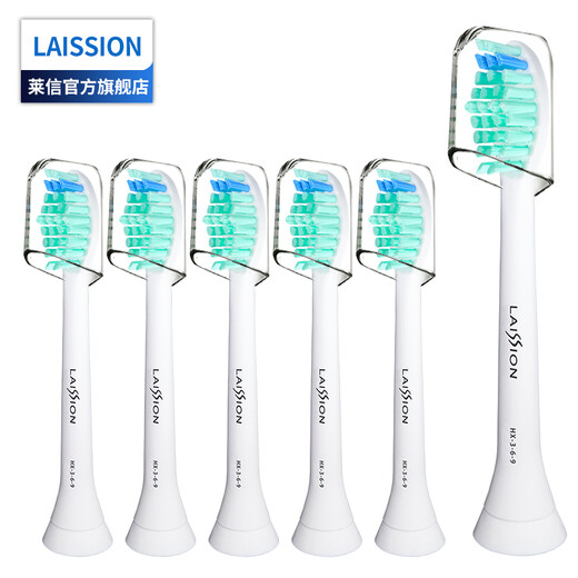 Laish Adapted к Philips Diamond Brush rush Зубная щетка Зубная щетка HX6730 3226 6630 6013 6511 682p Стандарт Laish Scule 6-Pack