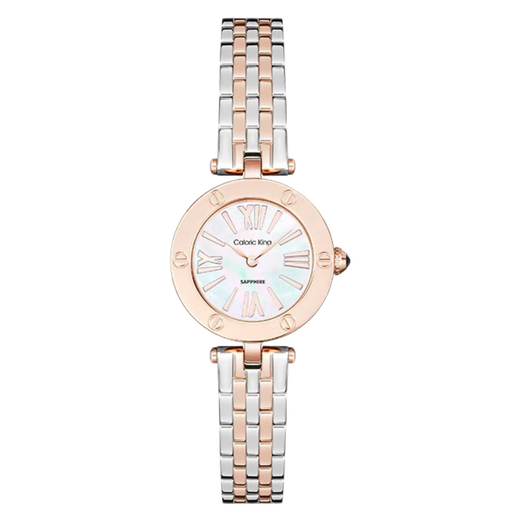 Caloric King Double Monthly Fashion Series Simple Luxury Swiss Quartz Movement High-end Women's Watch CK16813