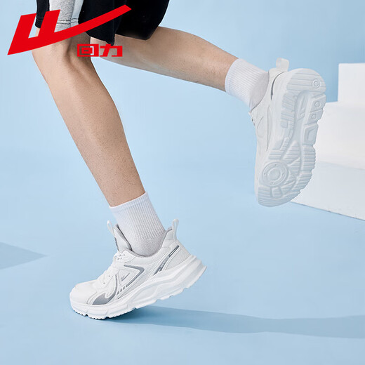 Huili Herrenschuhe Sportschuhe 2024 Frühlings- und Sommer Neue Herren -Mesh atmungsaktives lässige Schuhe Weiche alleinige gepolsterte Laufschuhe Herrenschwarzgrau G826J 41