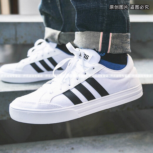 ADIDAS Men's Shoes Neo Lightweight, cómodo, simple, bajo deportes y zapatos casuales muy recomendados, transpirables, blanco y negro AW3889 36 36