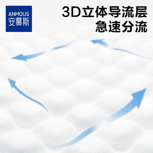 安慕斯婴儿隔尿垫宝宝护理垫防水透气吸水不可洗 50片/包33*45cm M码