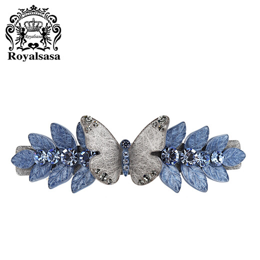 Royal sasa royal salsa hairpin top clip hairpin butterfly hair accessories ponytail clip spring clip horizontal clip jewelry
