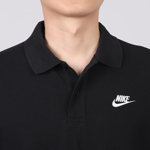 耐克（NIKE）短袖男 25夏季新款运动服休闲跑步健身训练服宽松T恤网球POLO衫 FN3895-010/偏大一码 M