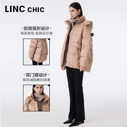 
Jin Yujie Winter Maillard Thickened Warm Down Jacket for Women's Mid-length Loose Trendy Ultralight Bread Jacket Y23802221