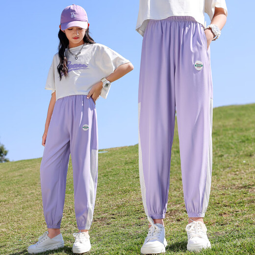 Nickybaby Children's Ice Silk Mosquito-Apref Tof Pant Girls 'Pantal