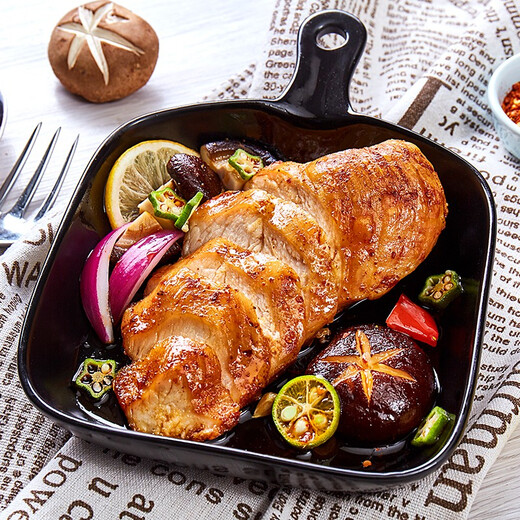 Excellent-shaped chicken breast (New Orleans + BBQ + smoked) 100g*15 bags, refrigerated, open bag, ready-to-eat low-fat light meal replacement