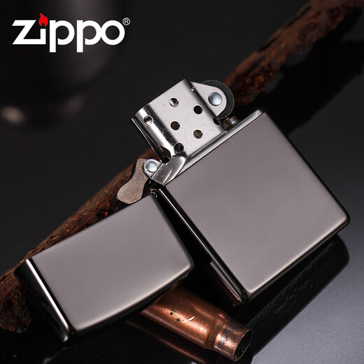 Zippo leichter echtes Originalwindproof 24756 Schwarzes Eisschwarz Xuan Markenzeichen Original US 24756 TC9901BM