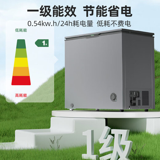 Xingx (XINGX) 200L single temperature household small freezer large capacity frost reduction preservation fresh taste energy saving first class energy efficiency refrigerator refrigeration and freezing dual-use freezer BD/BC-200KE national subsidy
