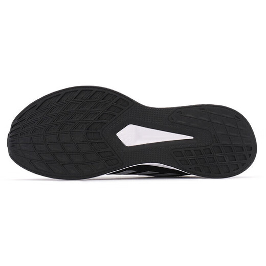 阿迪达斯 （adidas）男鞋2025夏季新款网面透气运动鞋轻便耐磨休闲鞋缓震跑步鞋 JQ9716黑色 42 (260mm)