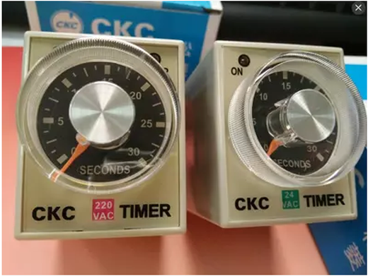 Original CKC Songling AH3-3 1 group delay 1 group instant limited time relay AH3-2 2 groups delay AH3-2 10S/AC220V