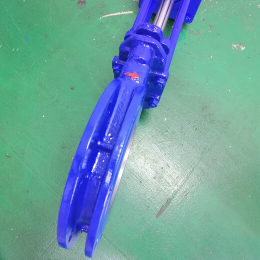 
Jingxinda pneumatic knife gate valve dn300 plug plate valve slurry polyurethane wear-resistant ceramic gate valve PZ673H DN500 [cast steel]
