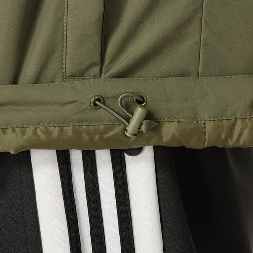 阿迪达斯（adidas）官网棉服男装女装 25夏新款防泼水面料轻盈保暖棉袄棉衣时尚外套 9230/保暖防风/3S HOODED JKT L