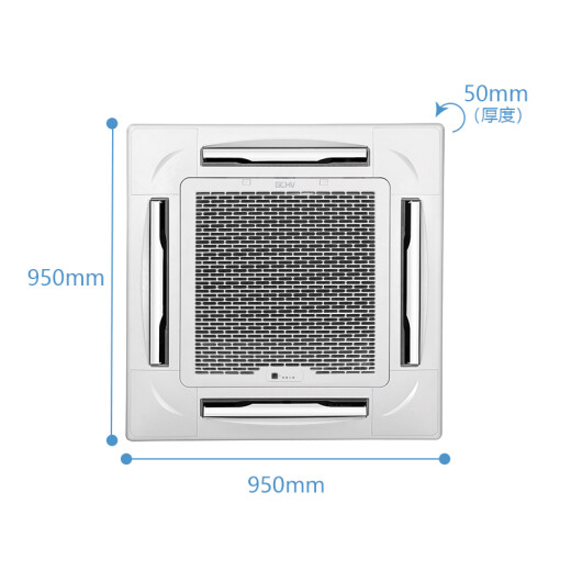 CHIGO central air conditioner 3 HP ceiling air conditioner ceiling machine heating and cooling 220V suitable for 32-506 years warranty RFD72W-T303-JD