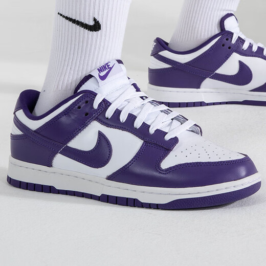 耐克（NIKE）男鞋2025春季新款运动鞋Duck Low舒适时尚复古休闲鞋轻便低帮板鞋 DD1391-104 41