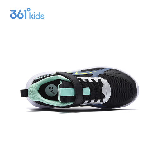361 children's shoes children's running shoes 25 autumn boys and girls 3-14 years old cushioning campus sports shoes black 36